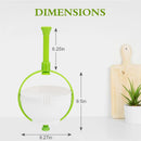 Escurridor de ensalada plegable con asa