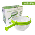 Escurridor de ensalada plegable con asa