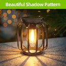 Farol solar colgante de exterior LED resistente al agua