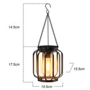 Farol solar colgante de exterior LED resistente al agua