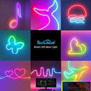 Tiras de luces LED de neón RGB – Decoración de habitación con aplicación de sincronización de música