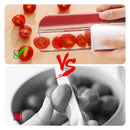 Herramienta fácil de cortar ensalada de frutas para tomates y uvas