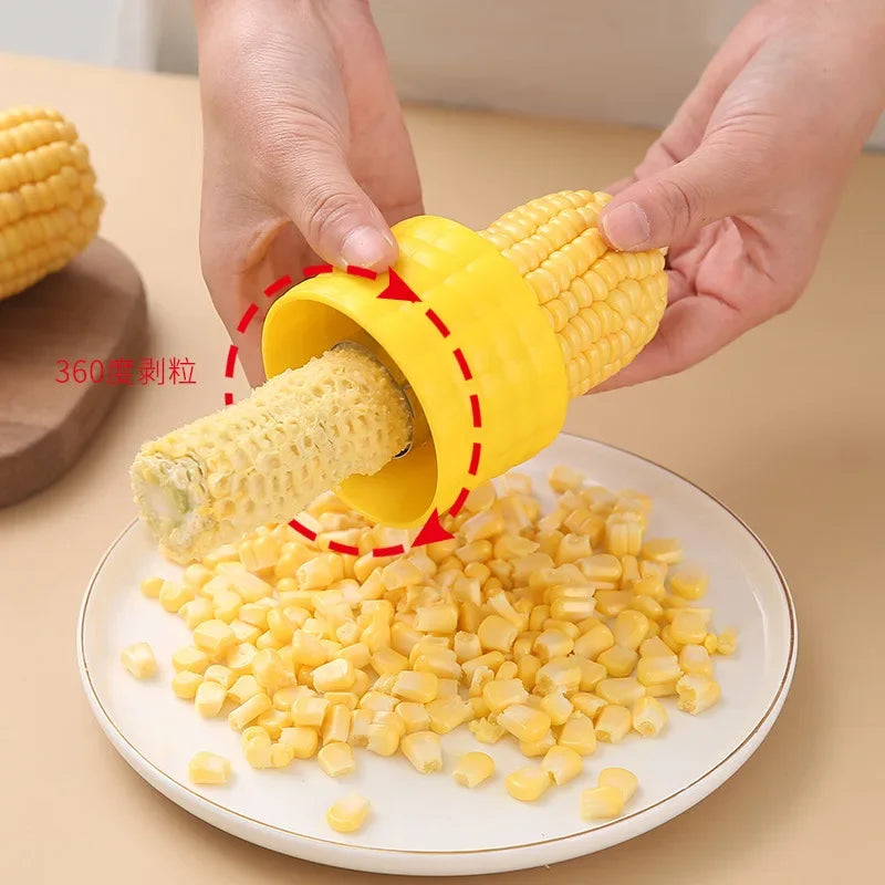 Pelador de maíz de acero inoxidable utensilio de cocina