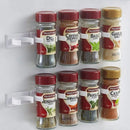 Soporte de pared para frascos de especias – Organizador de cocina que ahorra espacio