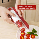 Herramienta fácil de cortar ensalada de frutas para tomates y uvas