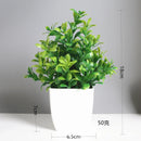 Planta Bonsái Artificial en Maceta para Decoración del Hogar