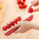 Herramienta fácil de cortar ensalada de frutas para tomates y uvas