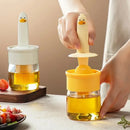 Botella con cepillo de aceite antigoteo – Herramienta de cocina sencilla