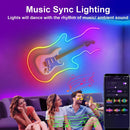 Tiras de luces LED de neón RGB – Decoración de habitación con aplicación de sincronización de música