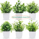 Planta Bonsái Artificial en Maceta para Decoración del Hogar